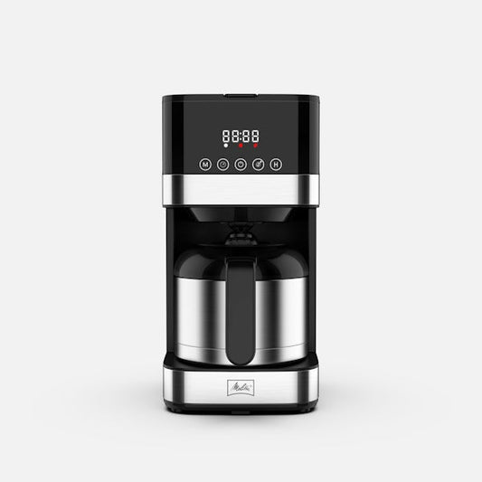 Melitta® Aroma Tocco™ 8-Cup Compact Drip Coffee Maker w/ Thermal Carafe | Touch Control Display