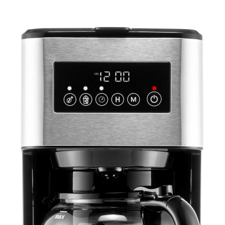Melitta® Aroma Tocco™ Plus 12-Cup Iced Drip Coffee Maker w/ Glass Carafe | Programmable, Hot & Iced | Black