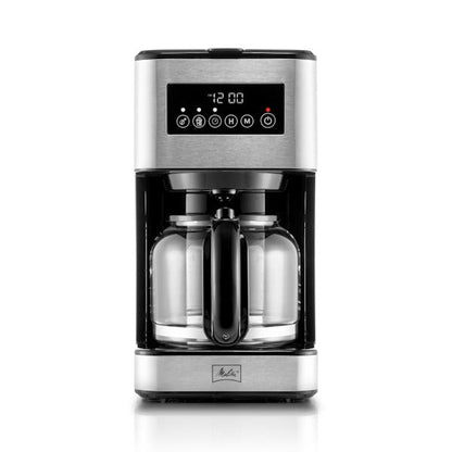 Melitta® Aroma Tocco™ Plus 12-Cup Iced Drip Coffee Maker w/ Glass Carafe | Programmable, Hot & Iced | Black