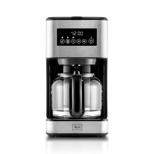 Melitta® Aroma Tocco™ Plus 12-Cup Iced Drip Coffee Maker w/ Glass Carafe | Programmable, Hot & Iced | Black