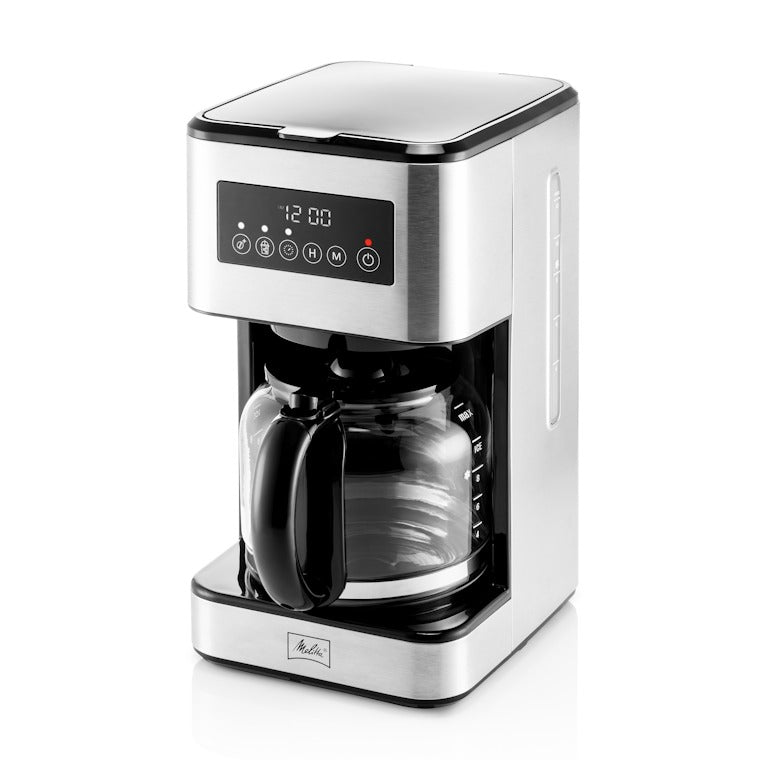 Melitta® Aroma Tocco™ Plus 12-Cup Iced Drip Coffee Maker w/ Glass Carafe | Programmable, Hot & Iced | Black
