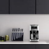 Melitta® Aroma Tocco™ Plus 12-Cup Iced Drip Coffee Maker w/ Glass Carafe | Programmable, Hot & Iced | Black