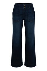 PATCH POCKET WIDE LEG TROUSER