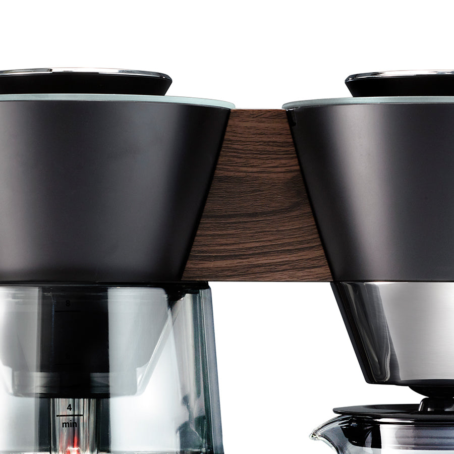 Melitta® Vision™ 12-Cup Luxe Drip Coffee Maker | Painted Black | Auto, Programmable