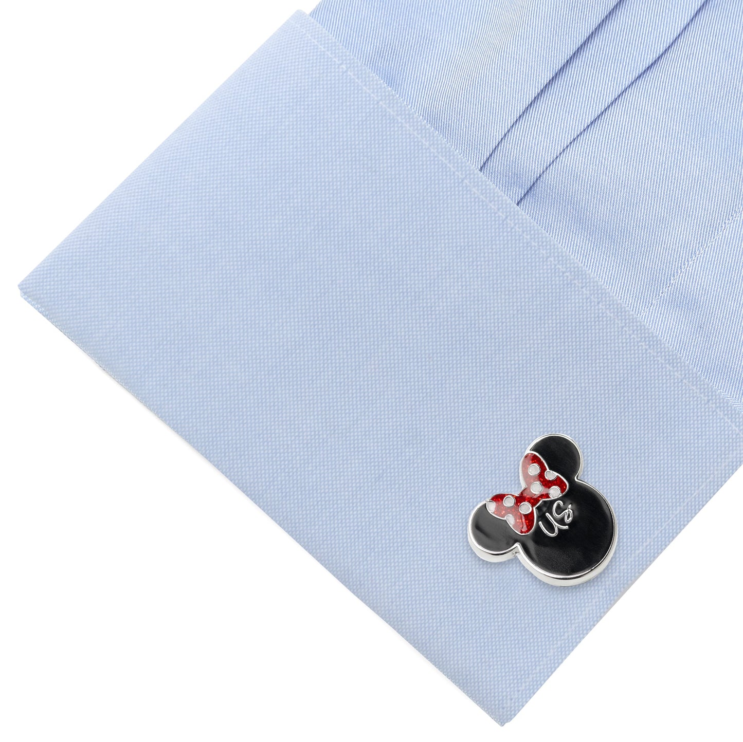 Mickey Minnie "I Love Us" Cufflinks