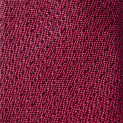 Red Pin Dot Men's Tie