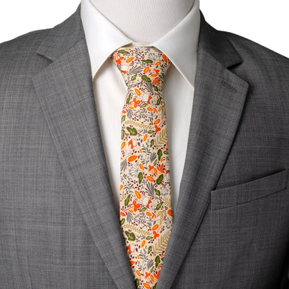 Winnie The Pooh Tan Patterned Men's Tie