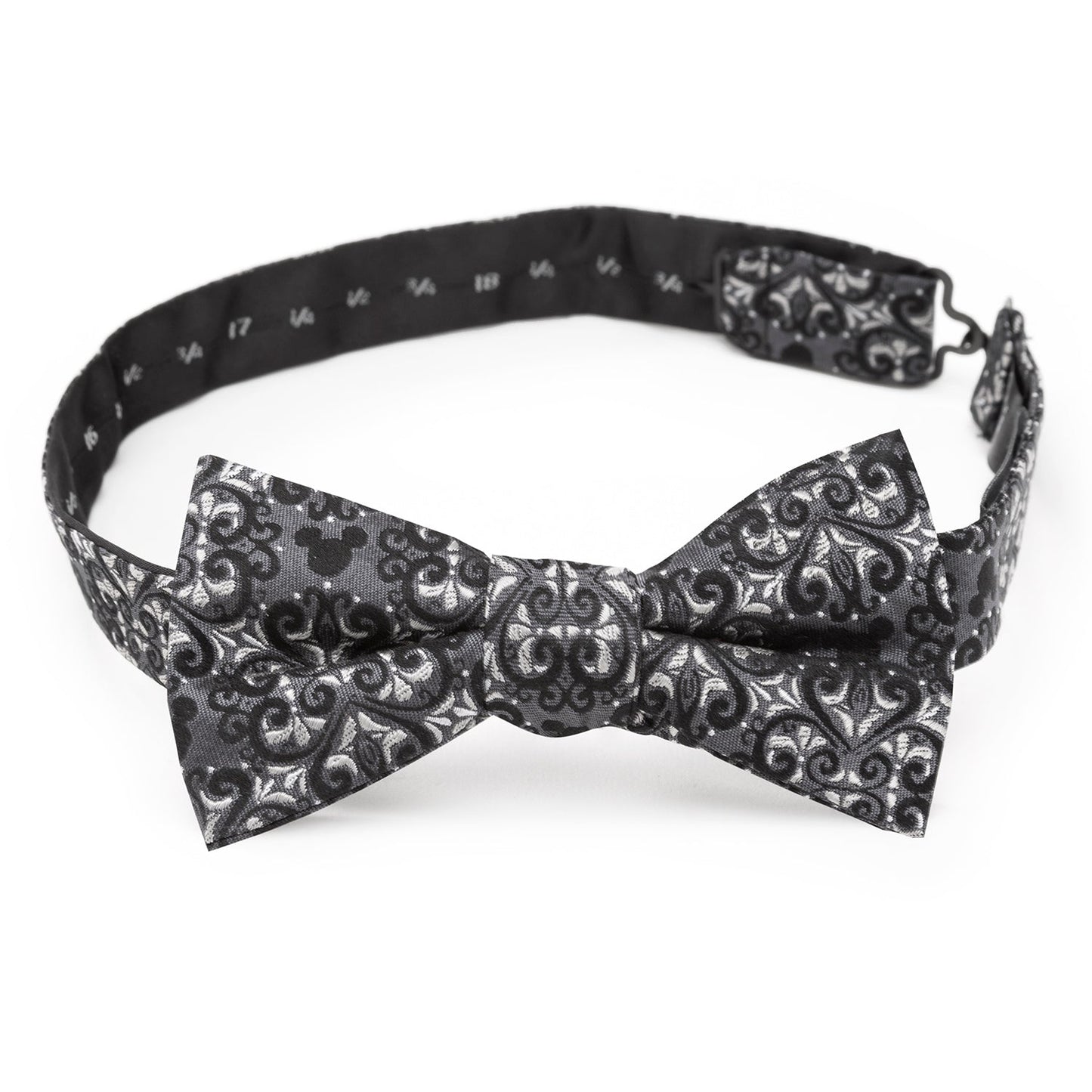 Mickey Mouse Damask Tile Bow Tie