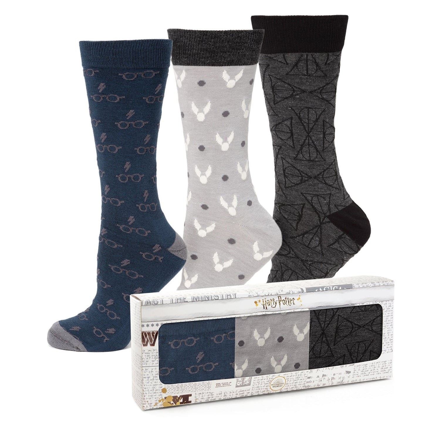 Harry Potter 3 Pack Sock Gift Set