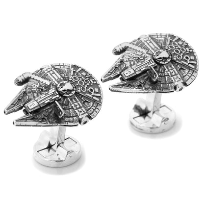 3D Millennium Falcon Cufflinks