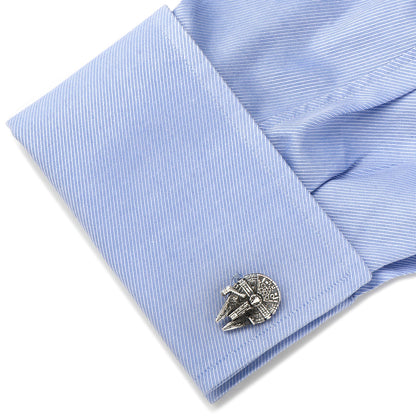 3D Millennium Falcon Cufflinks