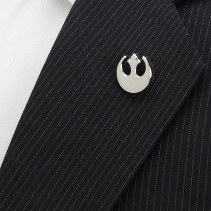 Rebel Alliance Silver Lapel Pin