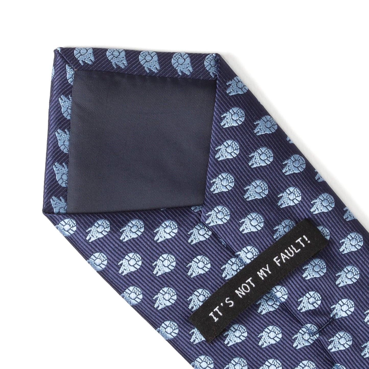 Millennium Falcon Blue Tonal Mens Tie