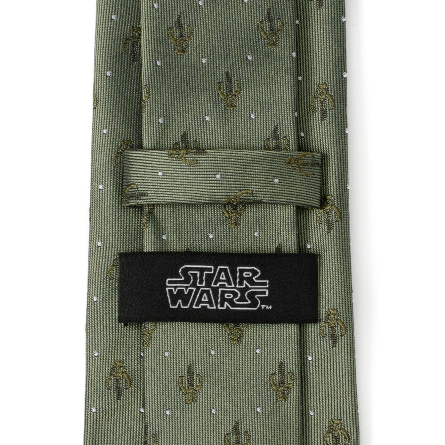 Mandalorian Dot Sage Green Men's Tie