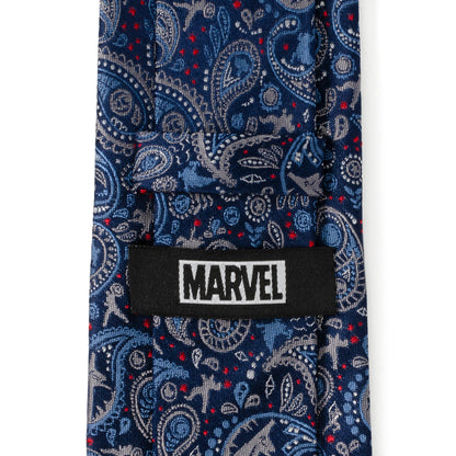 Avengers Blue Multi Paisley Men's Tie