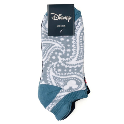 Mickey Silhouette 3 Pack Ankle Sock Set