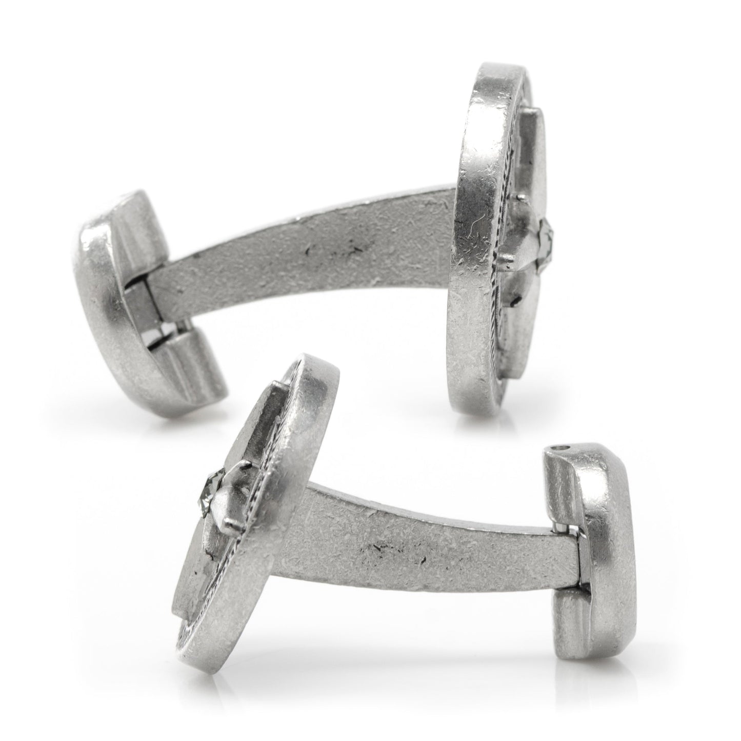 Antique Compass Stainless Steel Cufflinks