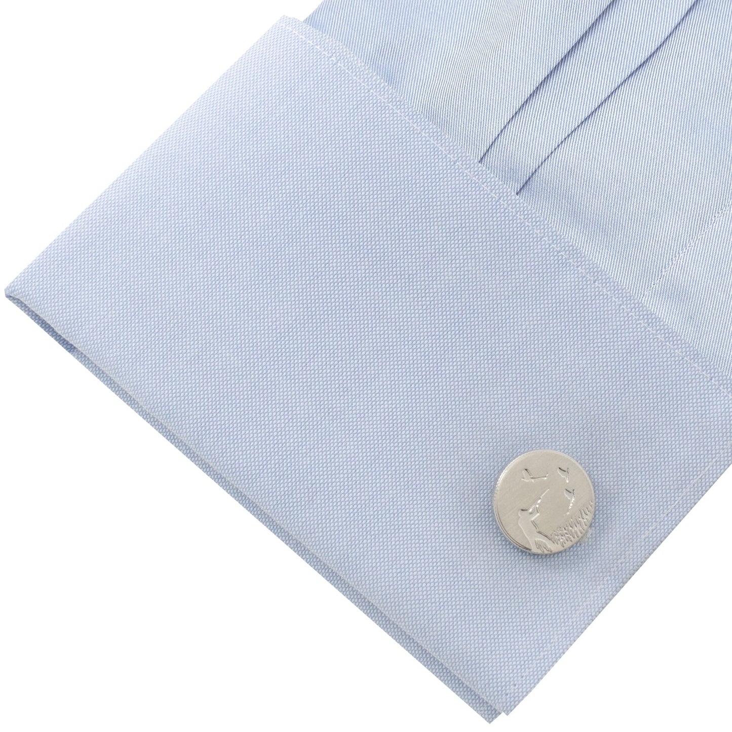 Hunter Silver Cufflinks