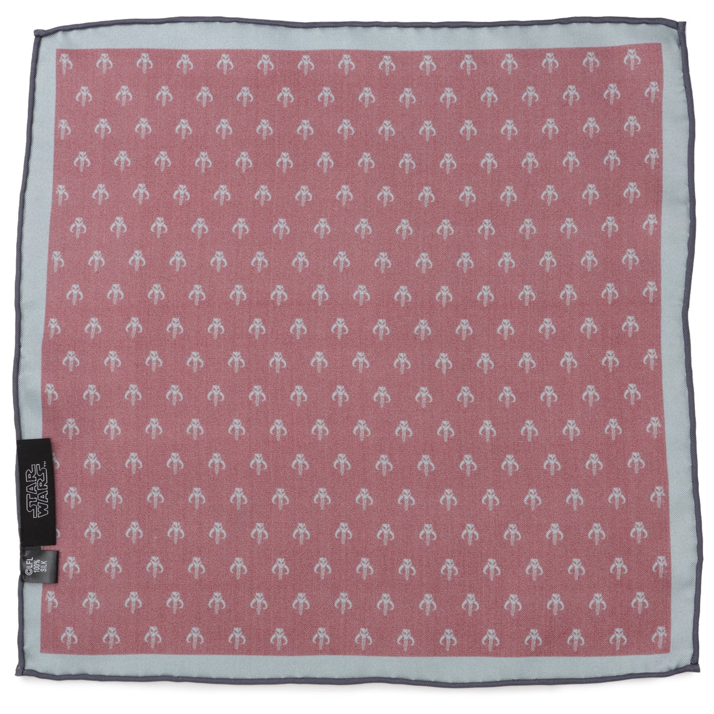 Mandalorian Red Silk Pocket Square