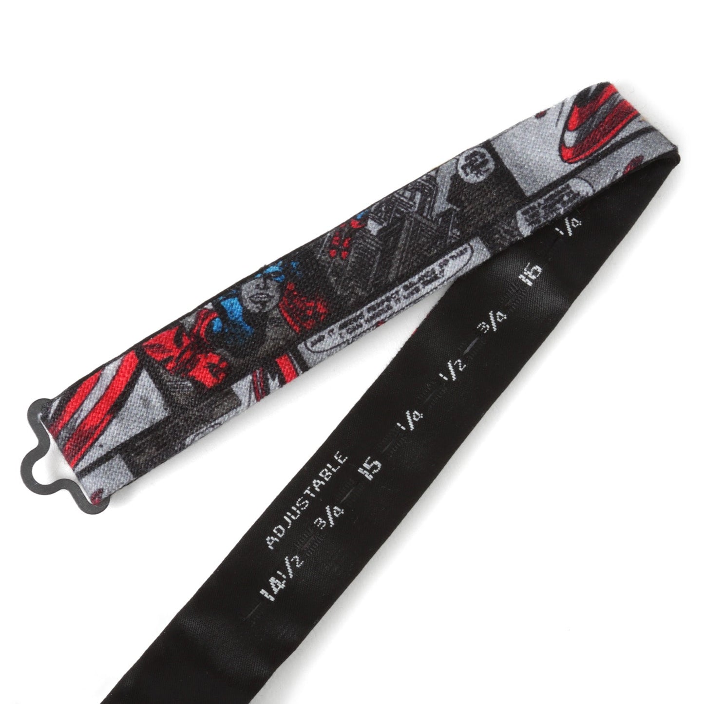 Captain America Comic Gray Men's Bow Tie