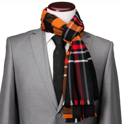 Darth Vader Black Tartan Scarf