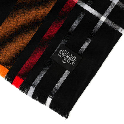 Darth Vader Black Tartan Scarf