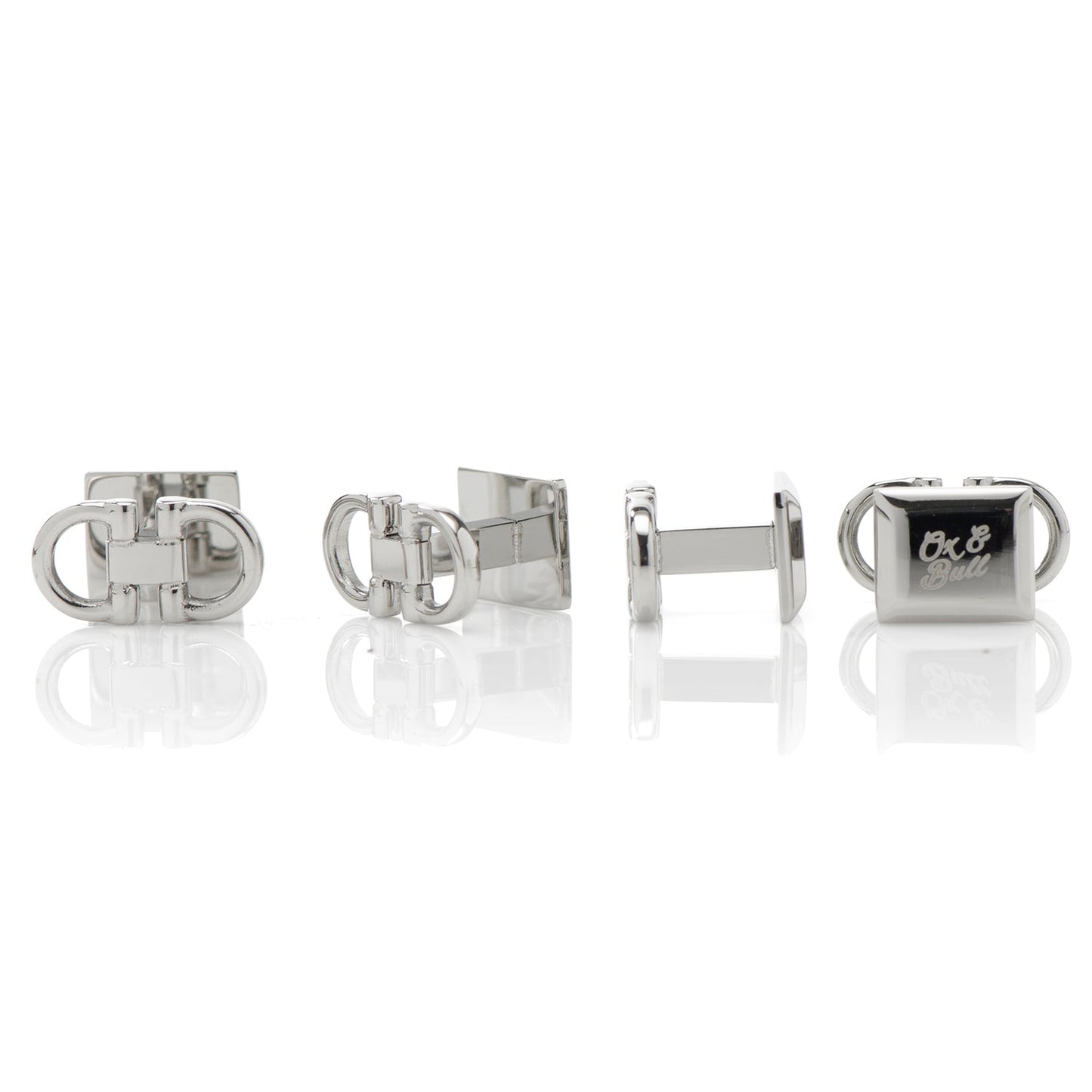 Horse Bit Stainless Steel Stud Set