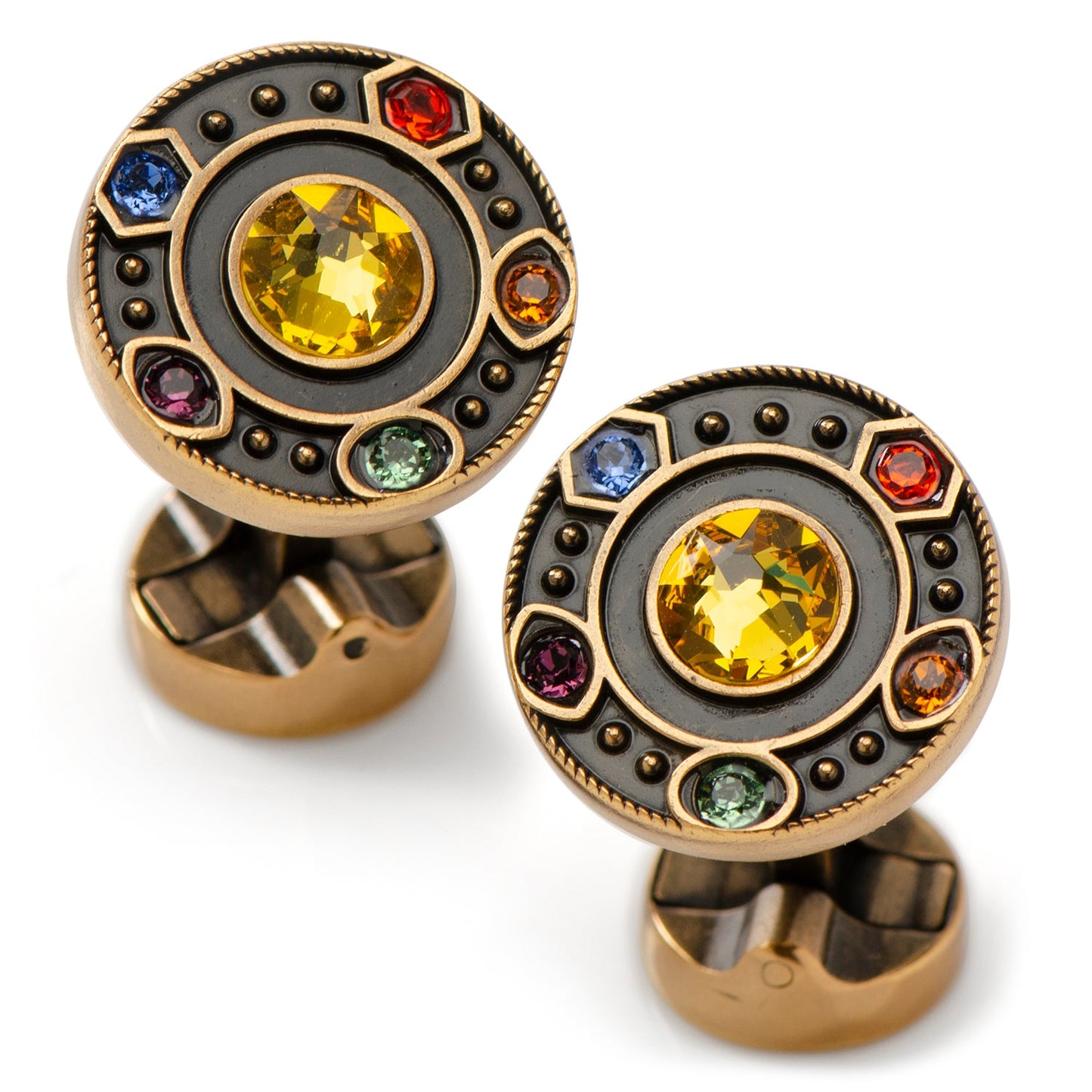 Infinity Stones Cufflinks and Sock Gift Set