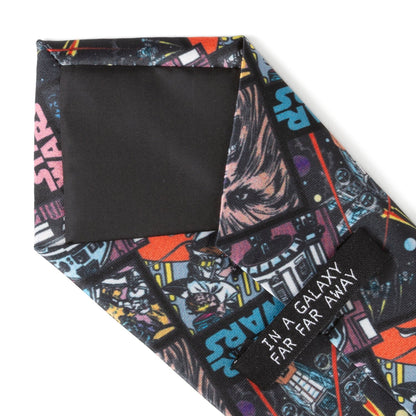 Star Wars Comic Black Men's Tie