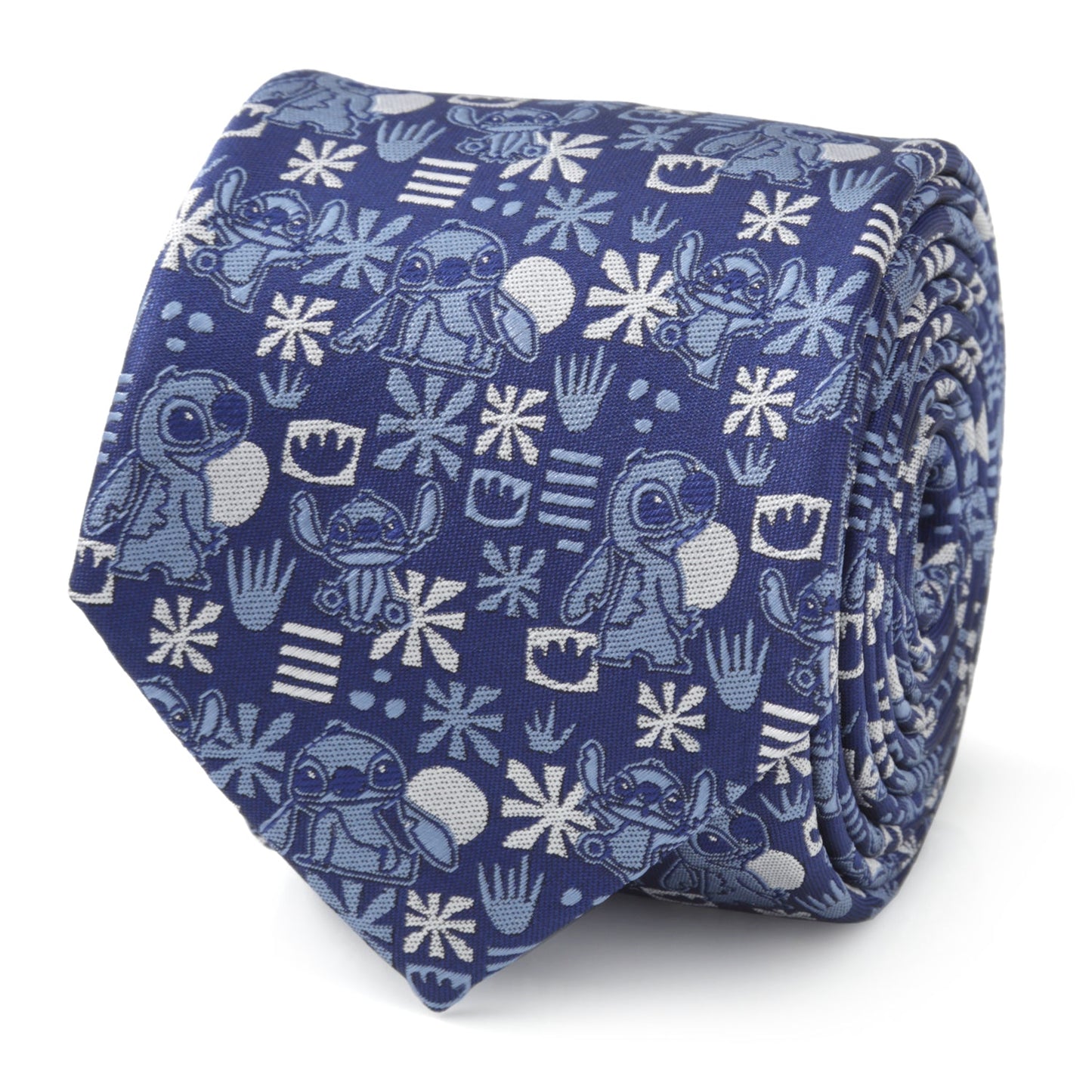 Stitch Blue Tropical Mens Tie